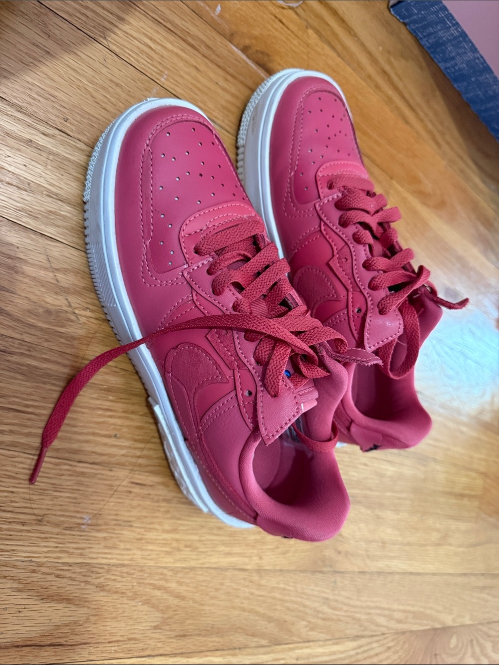 Nike Women's Red Low-Top Sneakers